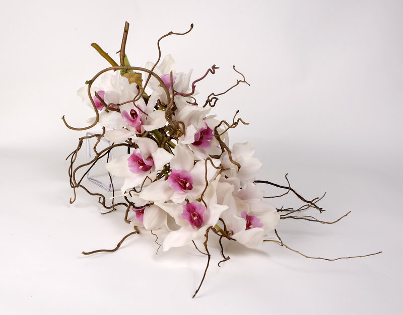 White Orchid Bouquet — Calm