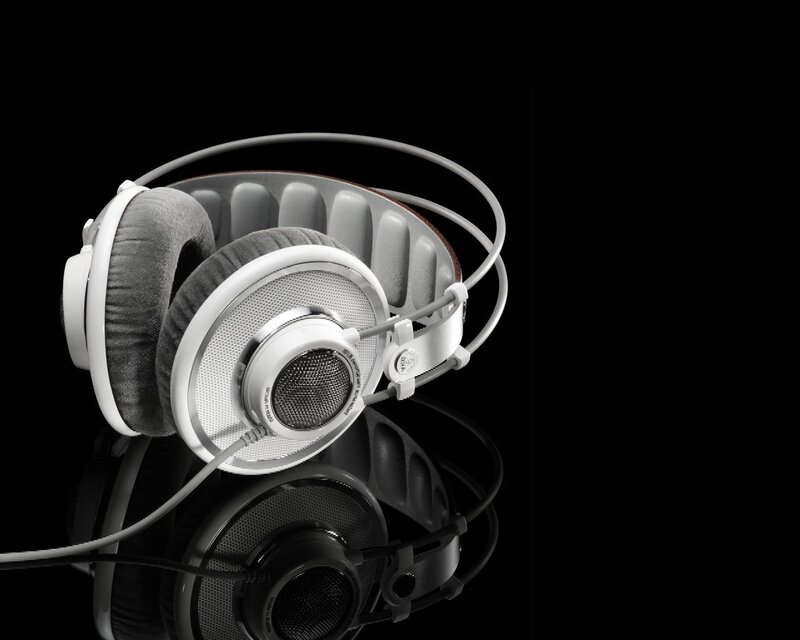white over-ear headphones