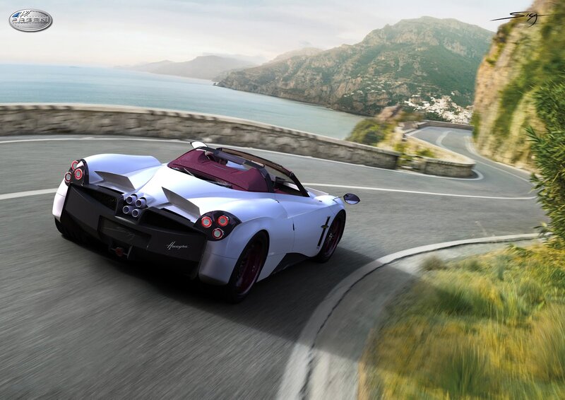 White Pagani Huayra