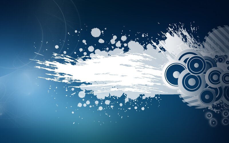 White Paint Splatter