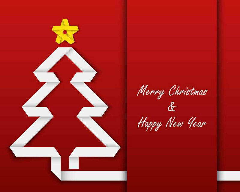 White Paper Christmas Tree