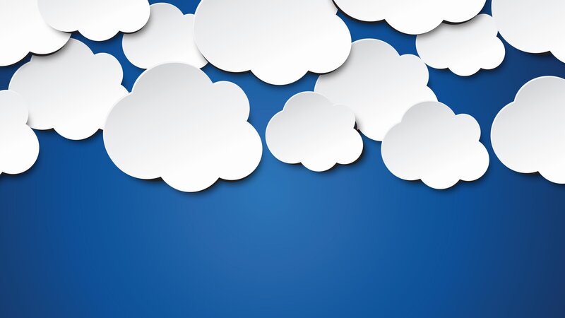 White Paper Clouds