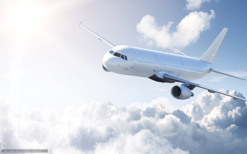 White Passenger Airplane — Serene