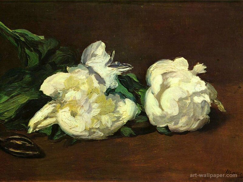 White Peonies Still Life