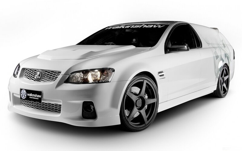 white performance car
