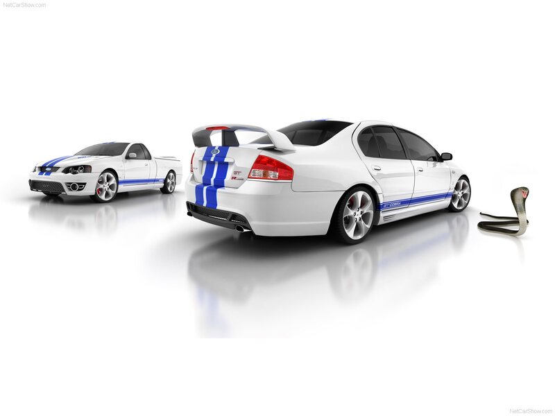 white performance cars with cobra