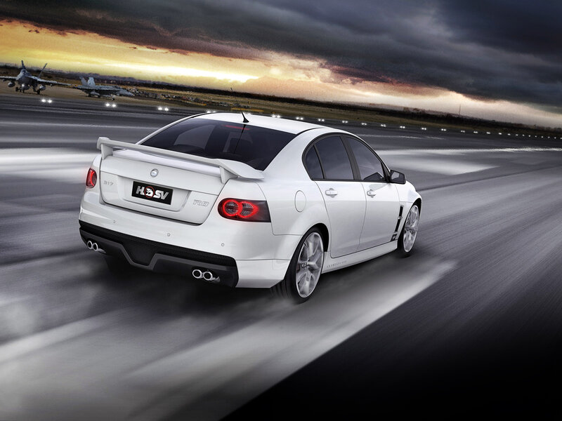 White Performance Sedan — Dramatic, Sunset, Photograph