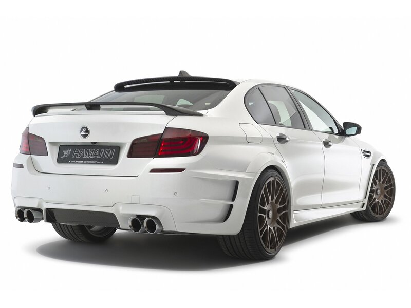 white performance sedan
