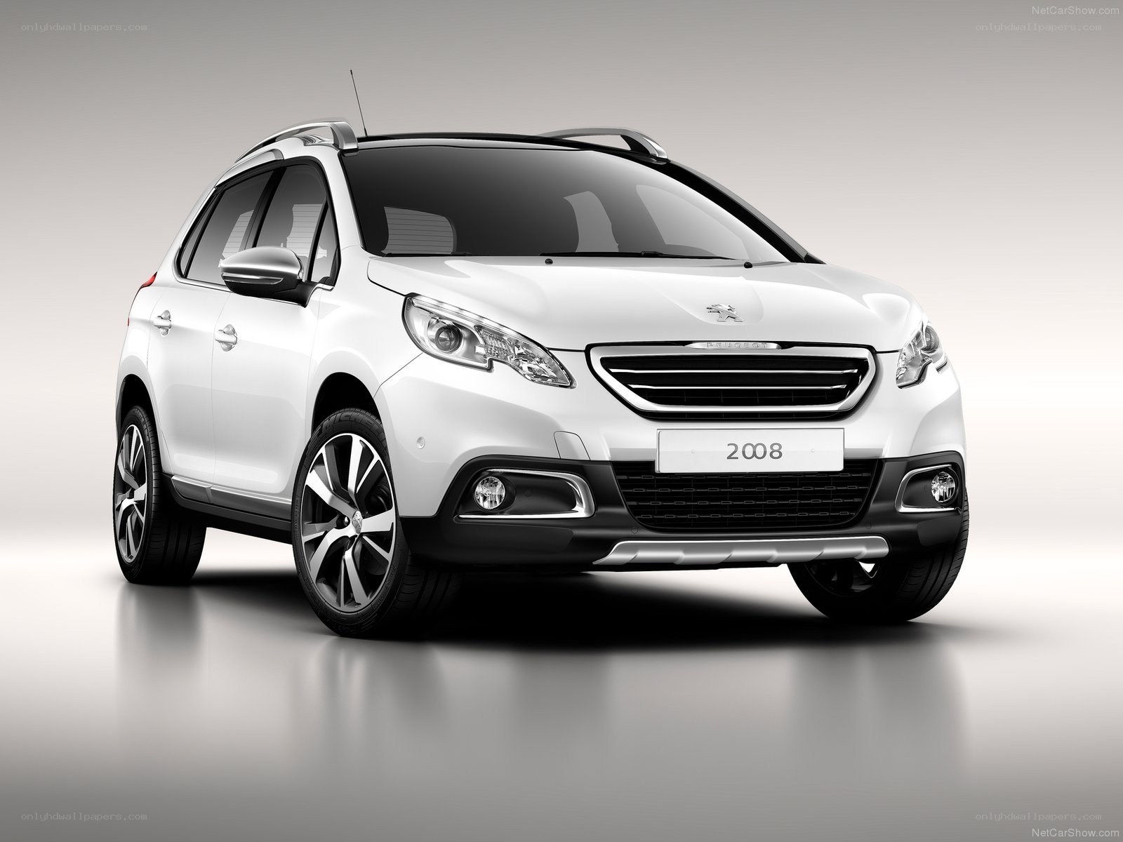 White Peugeot 2008 SUV