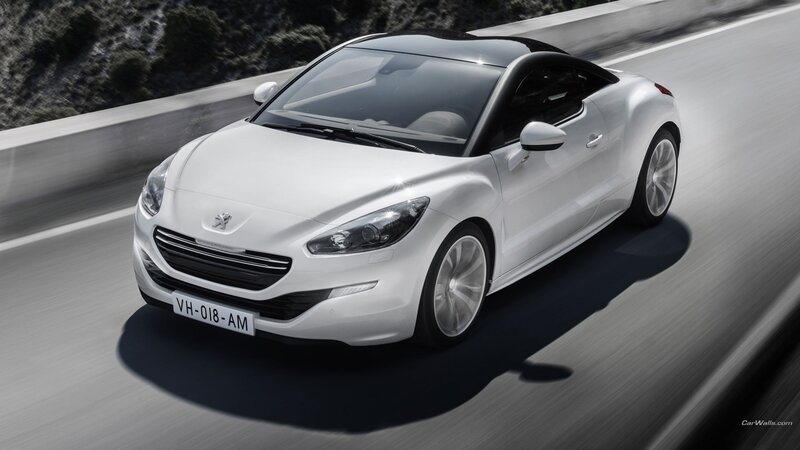 White Peugeot Car — Dynamic, Photograph