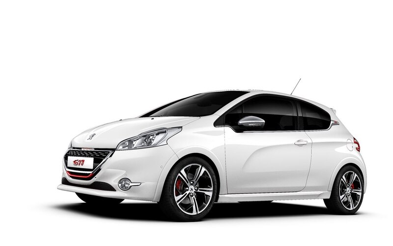 White Peugeot Car — Neutral