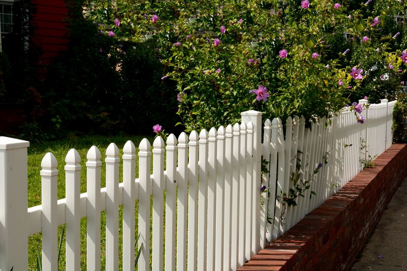 White Picket Fence — Serene, Afternoon