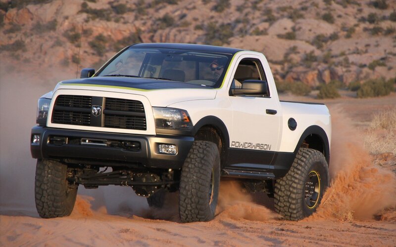 White Pickup Truck — Dramatic, Sunset, Photograph