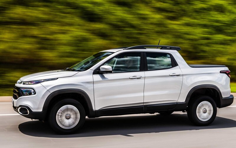 White Pickup Truck — Dynamic, Afternoon, Photograph, Road