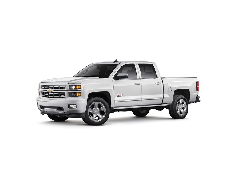 White Pickup Truck — Neutral, Photograph, Truck Bed
