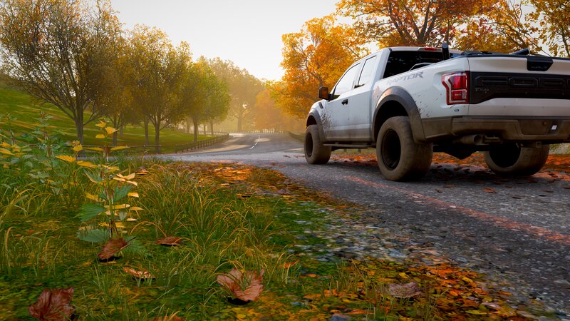 White Pickup Truck on Road