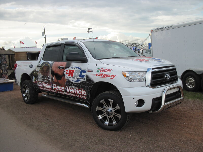 White Pickup Truck — Outdoor, Afternoon