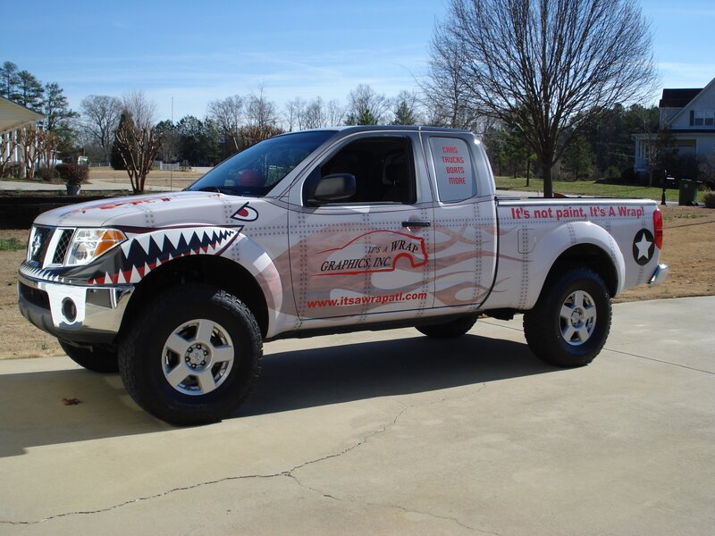 White Pickup Truck — Outdoor