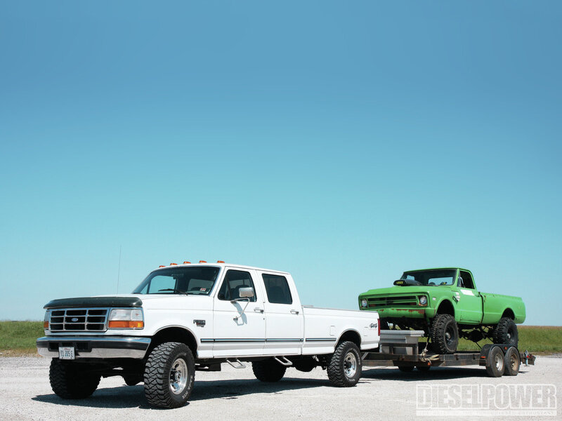 White Pickup Truck — Serene
