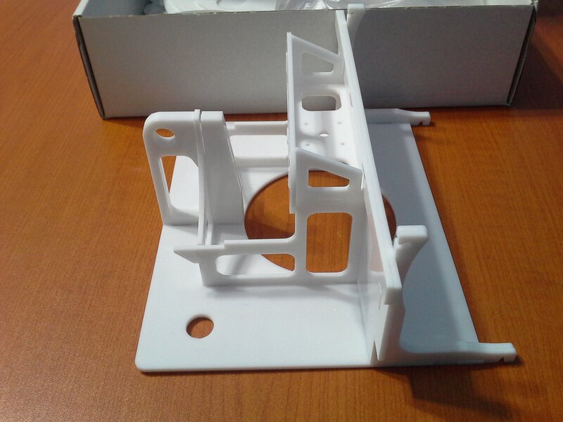 White Plastic Bracket