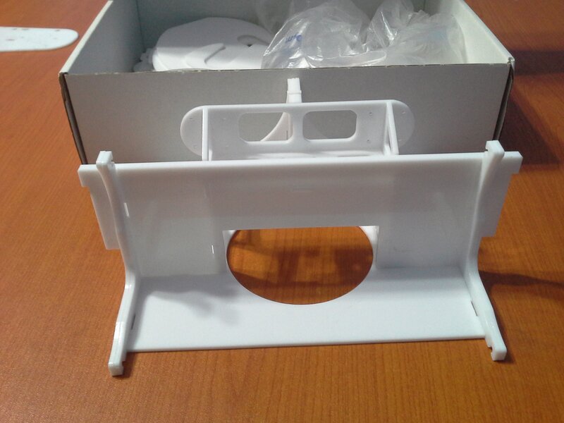 White Plastic Stand