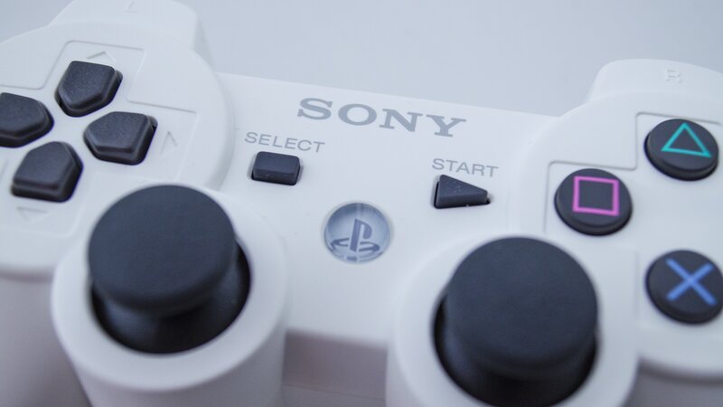 White Playstation Controller