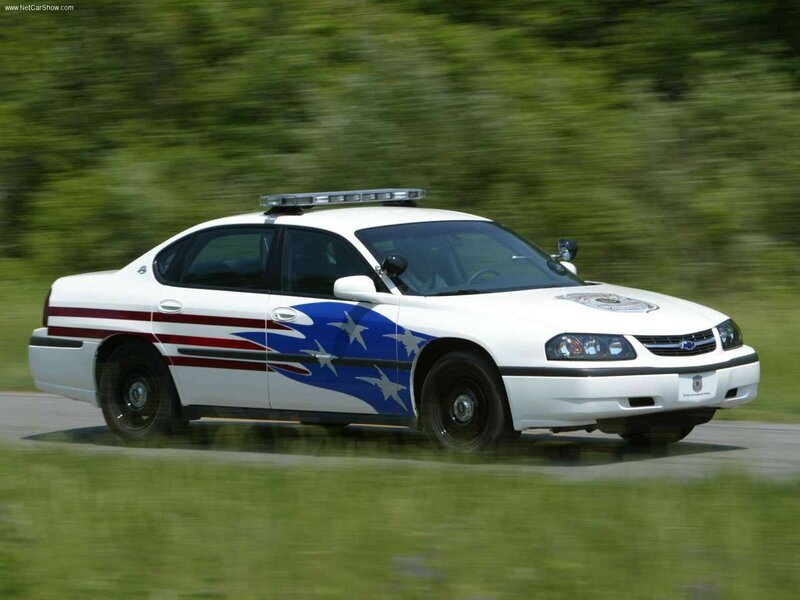 White Police Car — Dynamic