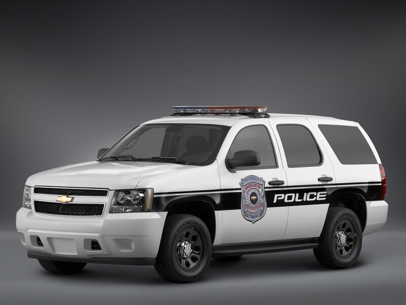 White Police SUV — Neutral, Photograph