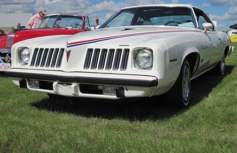 White Pontiac Car — Outdoor