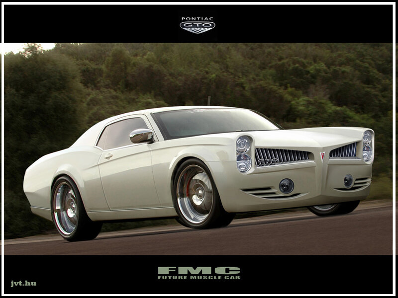 White Pontiac Gto Car — Dynamic