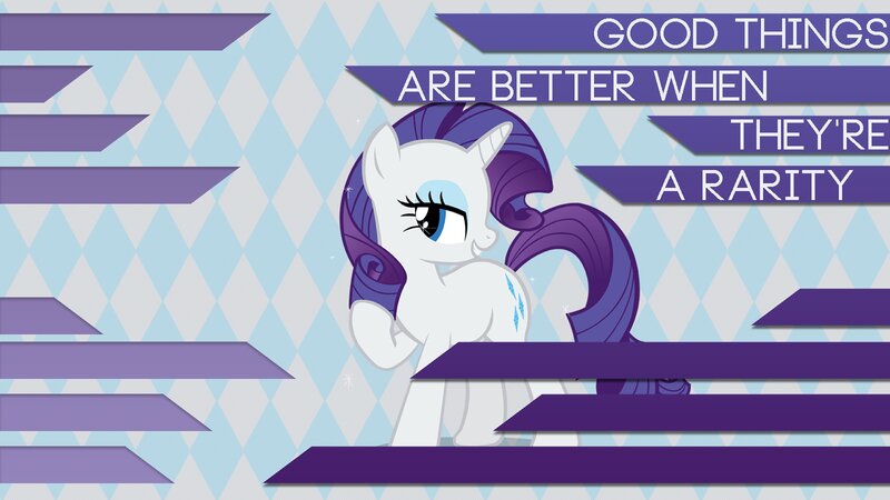 White Pony with Purple Mane — Calm, Digital Art