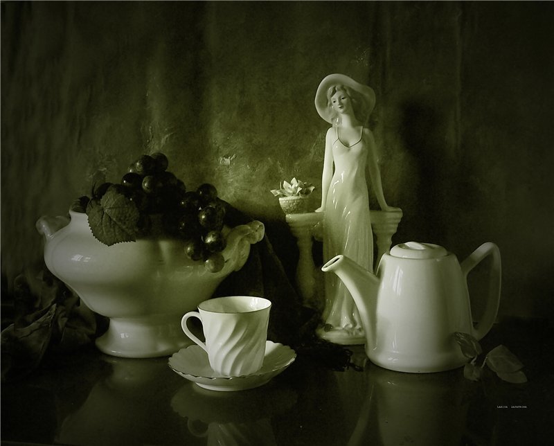 White Porcelain Figurine