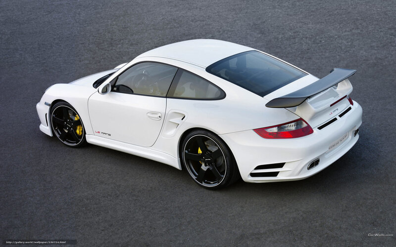 White Porsche 911 Carrera — Neutral