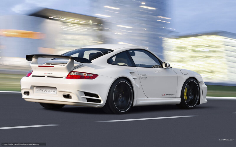 white porsche 911 le mans