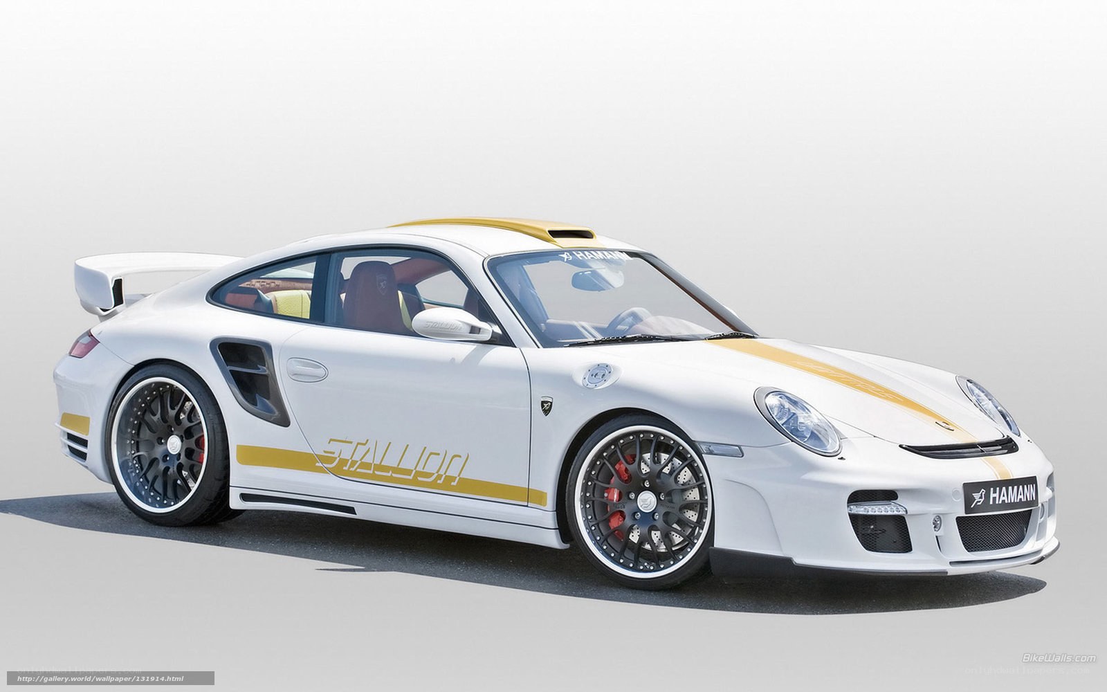 white porsche 911 stalling