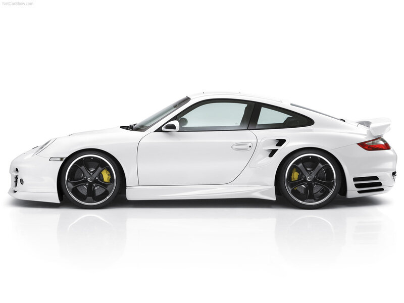 white porsche 911 turbo