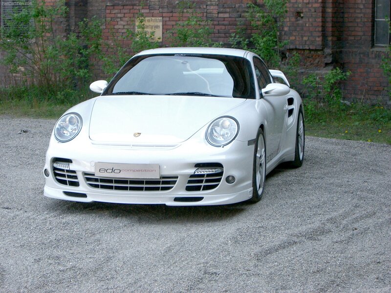 White Porsche 911 Turbo by Edo Competition