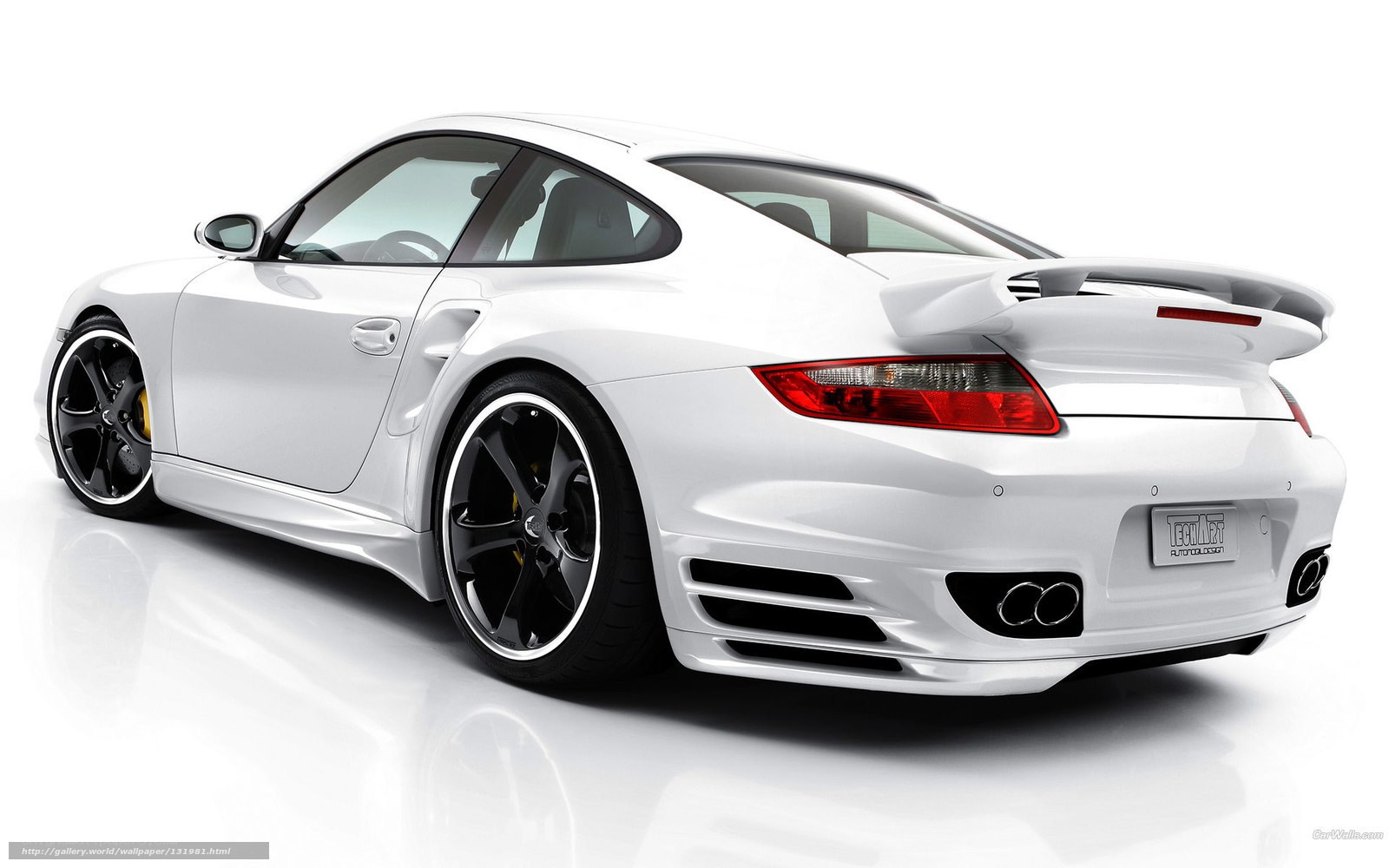 white porsche 911 turbo