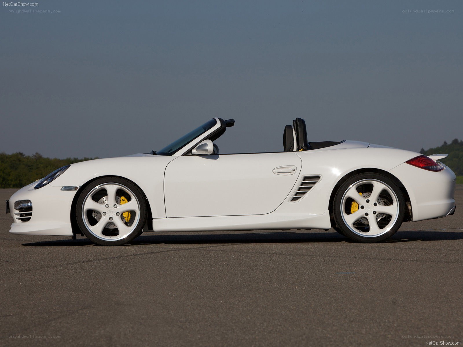 white porsche boxster s