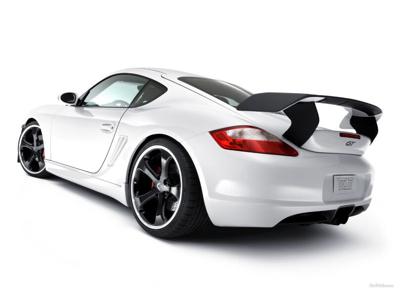white porsche gt sports car