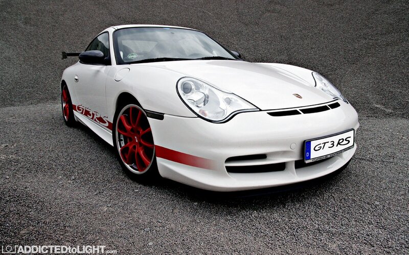 white porsche gt3 rs