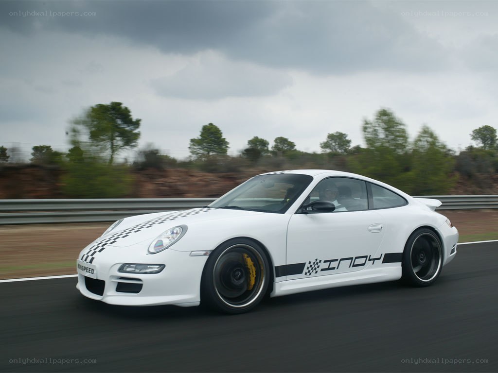 white porsche on racetrack
