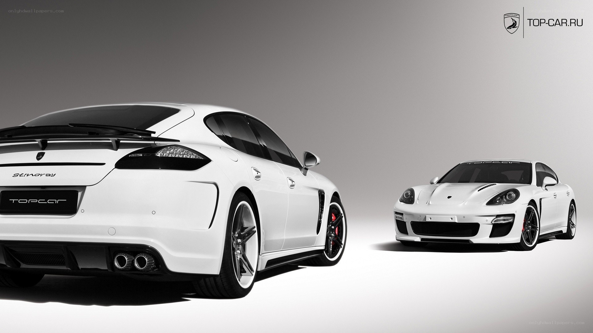 white porsche panamera