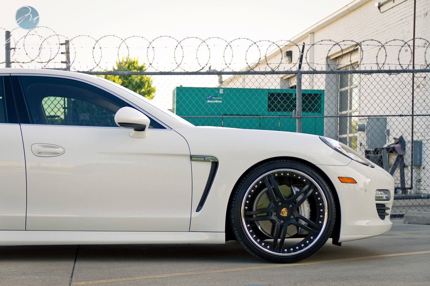 white porsche panamera