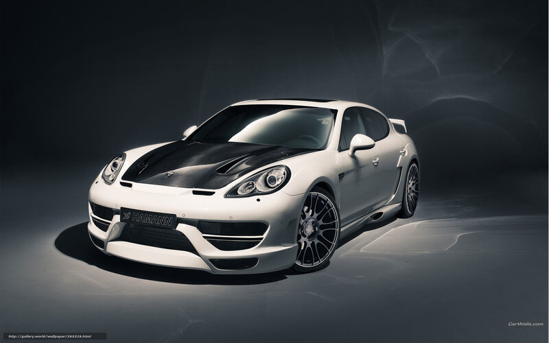 white porsche panamera hamann
