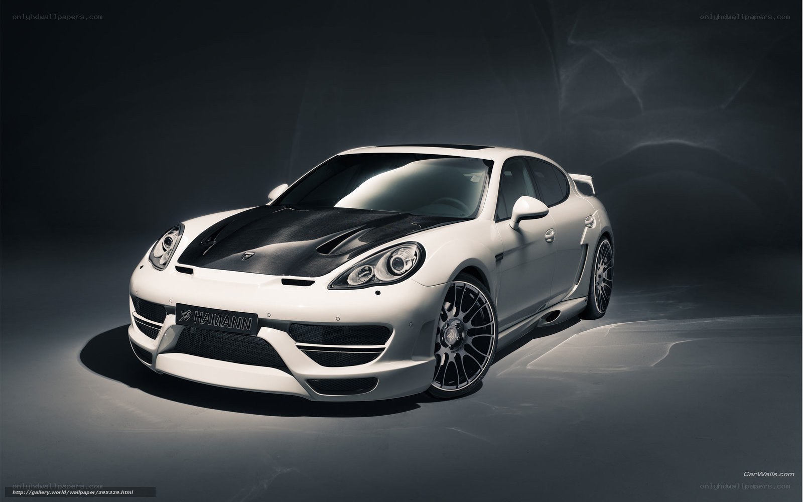 white porsche panamera hamann