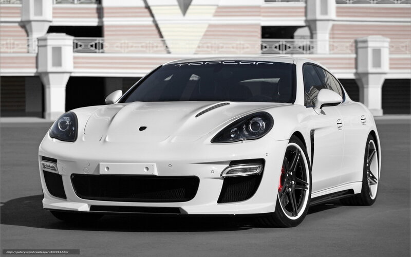white porsche panamera