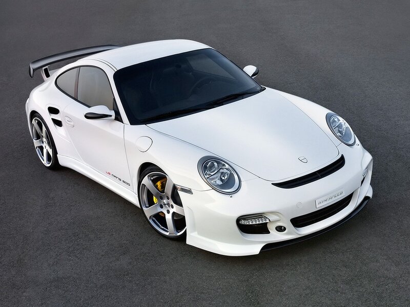 white porsche sports car