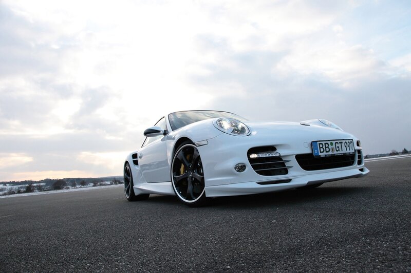 white porsche sports car