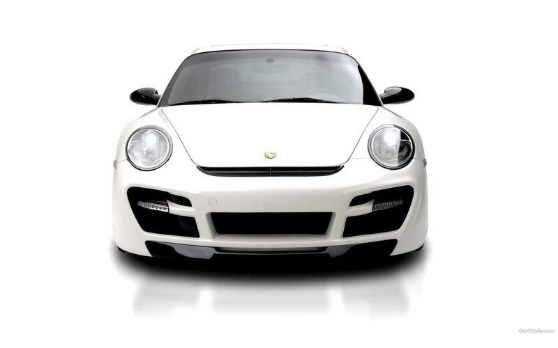 white porsche sports car